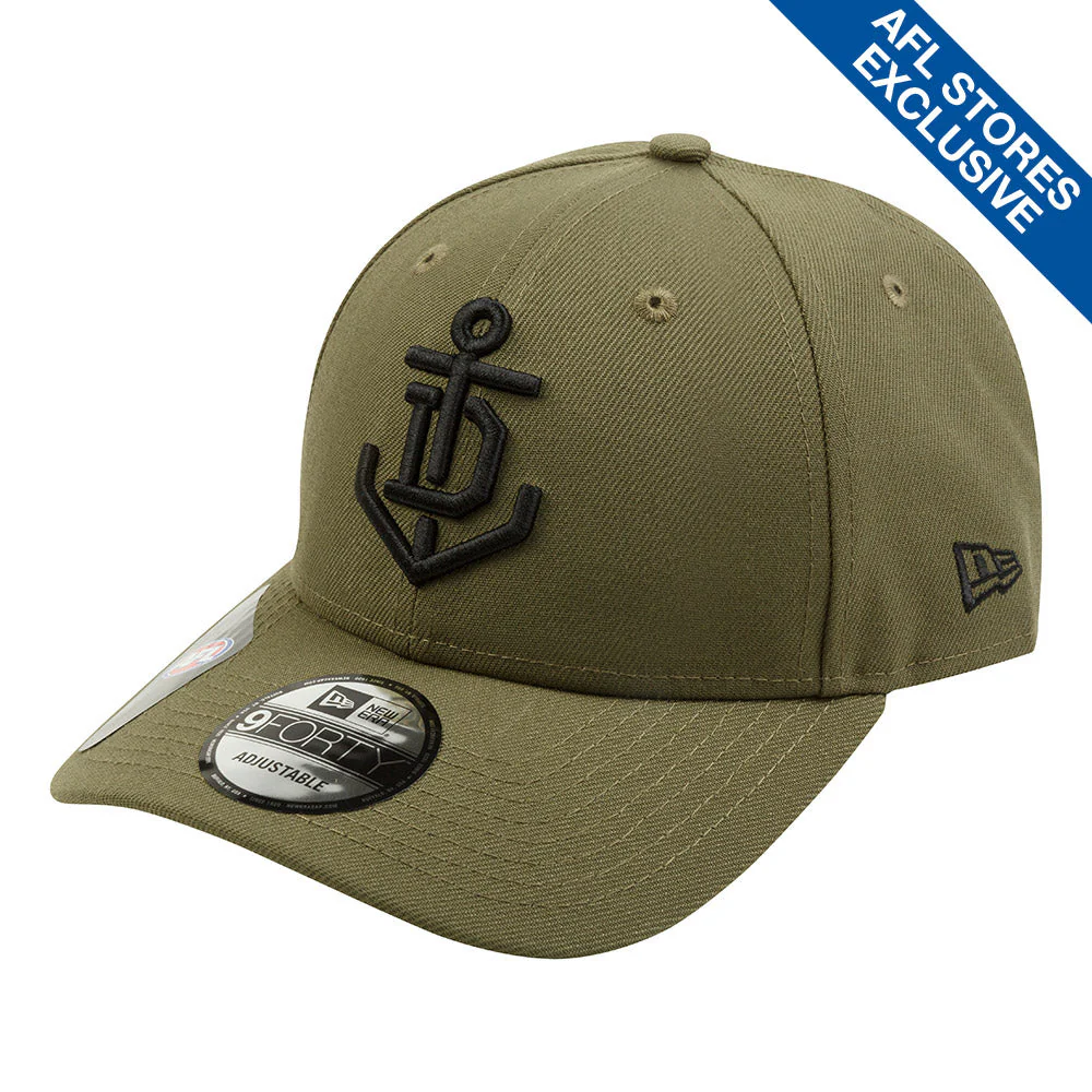 Fremantle Dockers New Era 9/40 Olive Snap Cap - Image 4