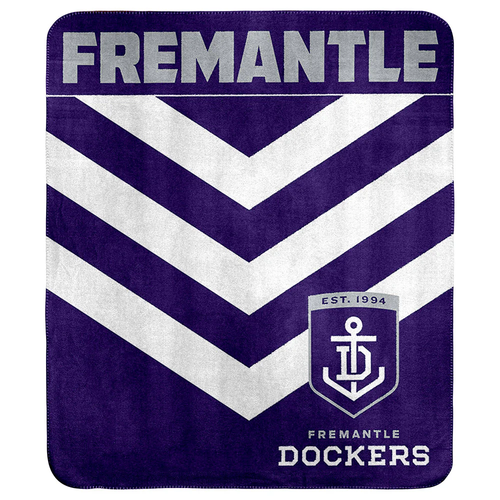 Fremantle Dockers Polar Fleece Rug