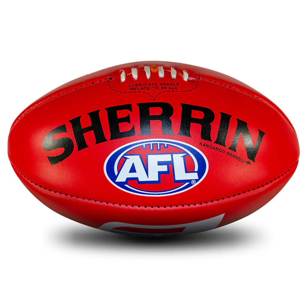 Fremantle Dockers Red Official Game Ball - Image 2