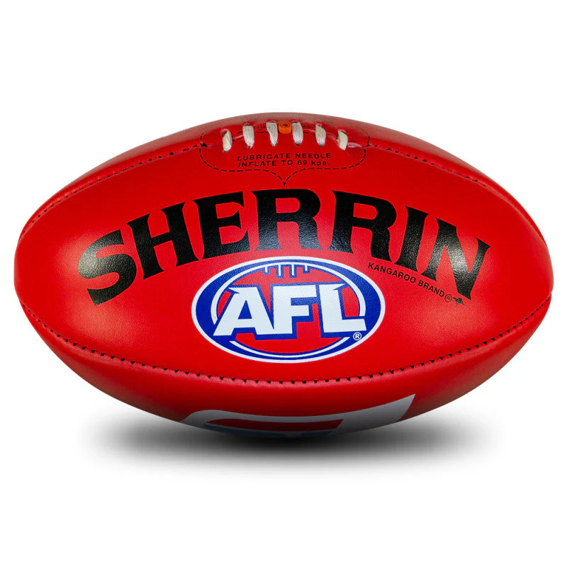 Fremantle Dockers Red Official Game Ball - Image 8