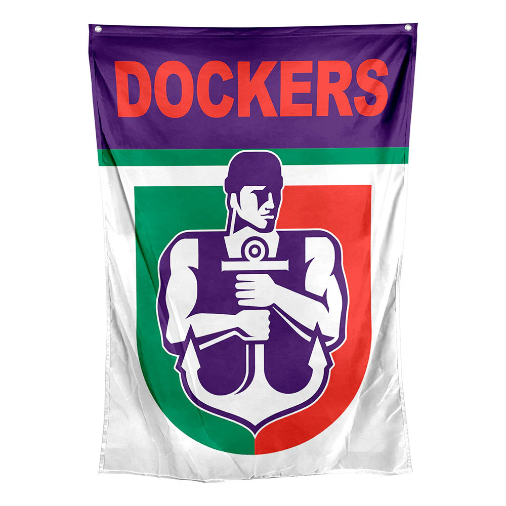 Fremantle Dockers Retro Wall Flag - Image 2