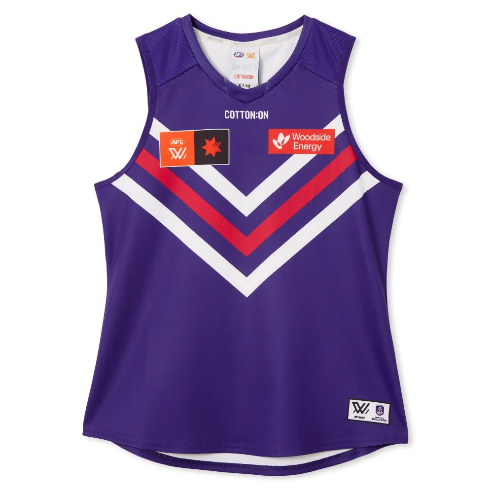 Fremantle Dockers Season 9 AFLW Authentic Home Guernsey
