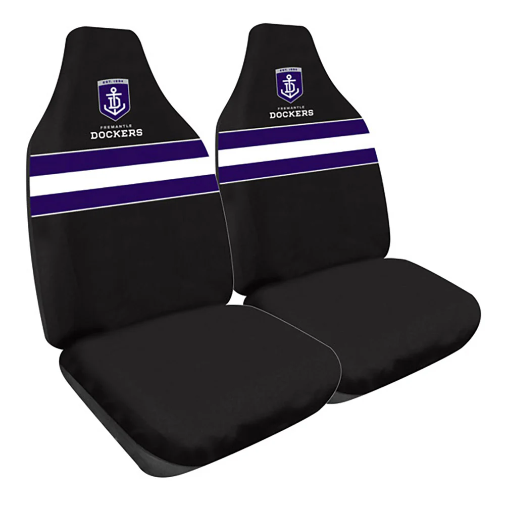 Fremantle Dockers Set Of 2 Car Seat Covers
