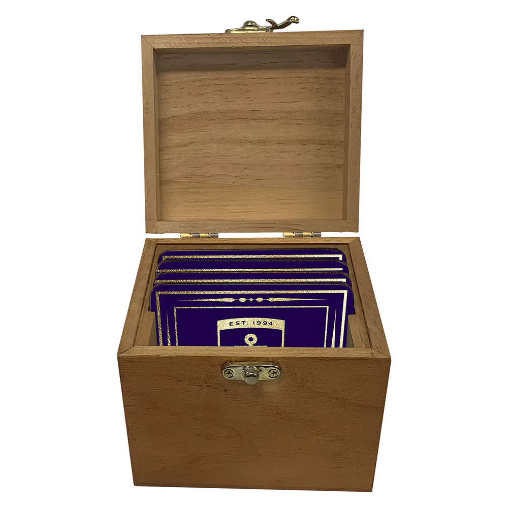 Fremantle Dockers Set Of 4 Cork Coasters In Box - Image 2