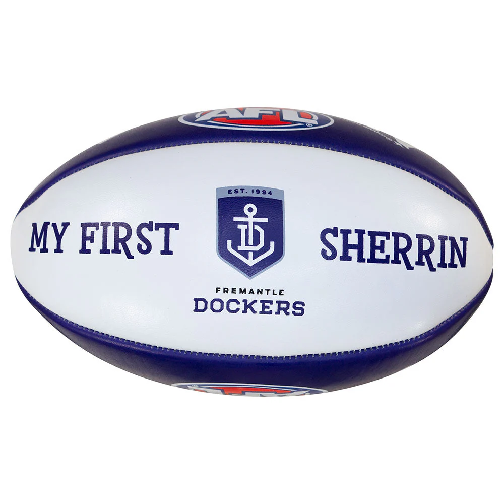 Fremantle Dockers Sherrin My First Footy - Image 6