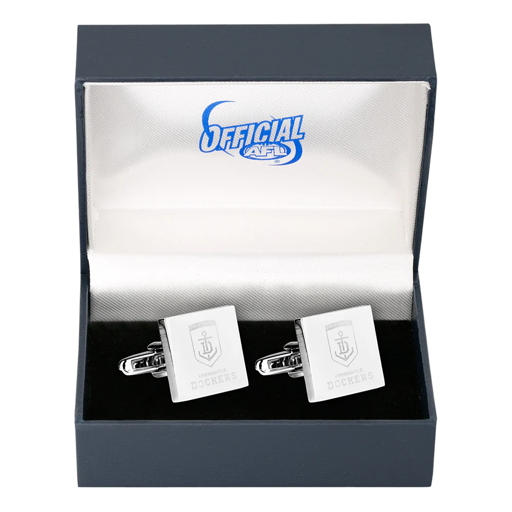 Fremantle Dockers Silver Cufflinks - Image 3