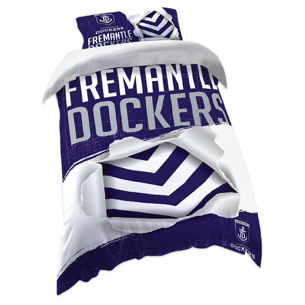 Fremantle Dockers Single Quilt Cover Set - Image 2