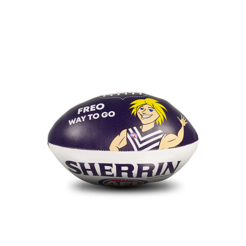 Fremantle Dockers Soft Mini Football - Image 4