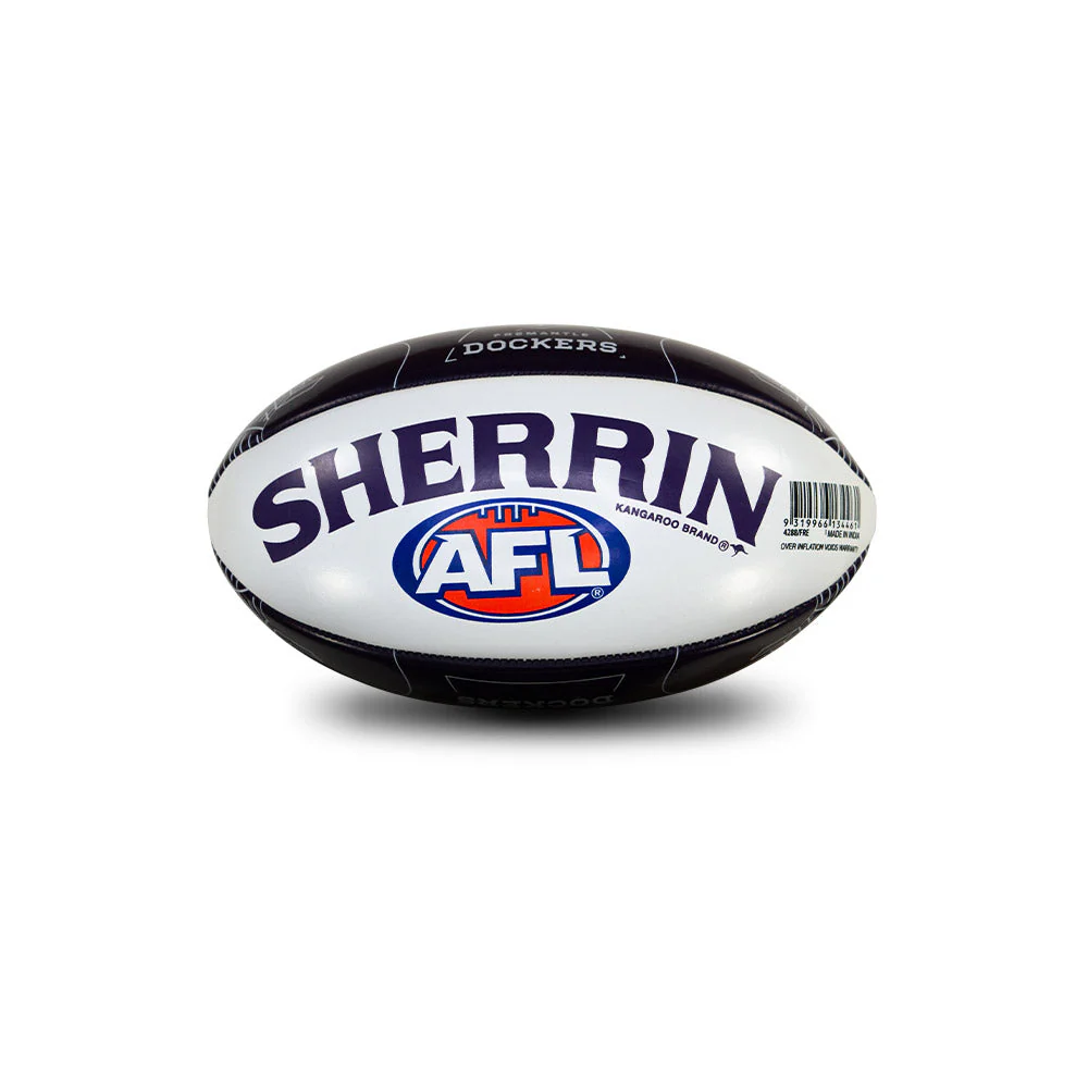 Fremantle Dockers Softie  20cm Football - Image 7