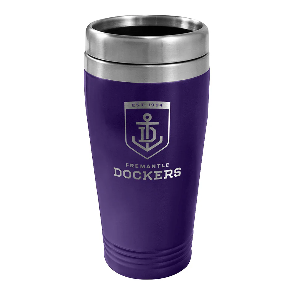 Fremantle Dockers Stainless Steel Travel Mug