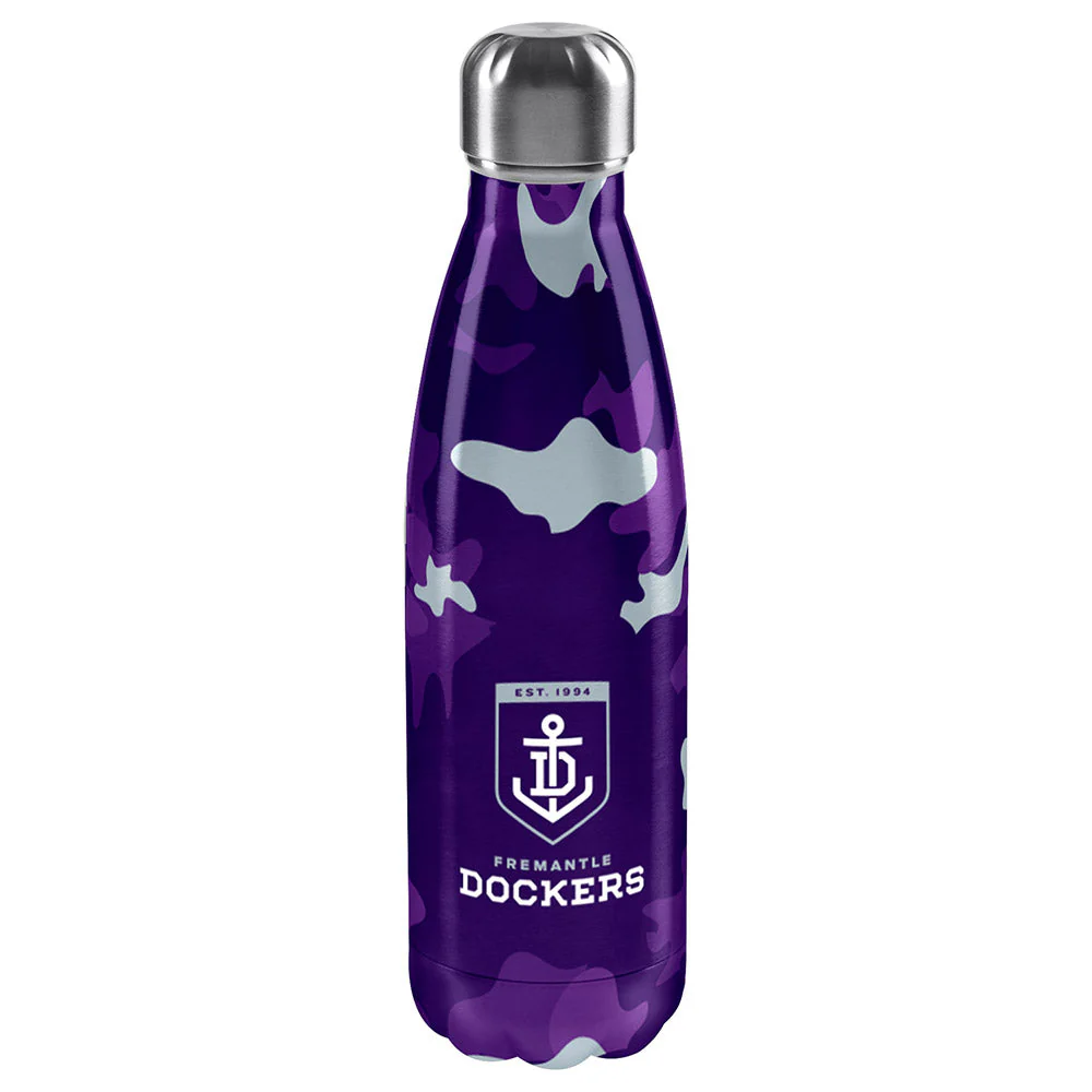 Fremantle Dockers Stainless Steel Wrap Drink Bottle - Image 2