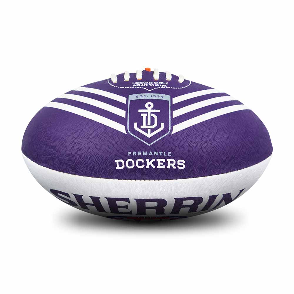 Fremantle Dockers Synthetic Football - Size 5 - Image 5