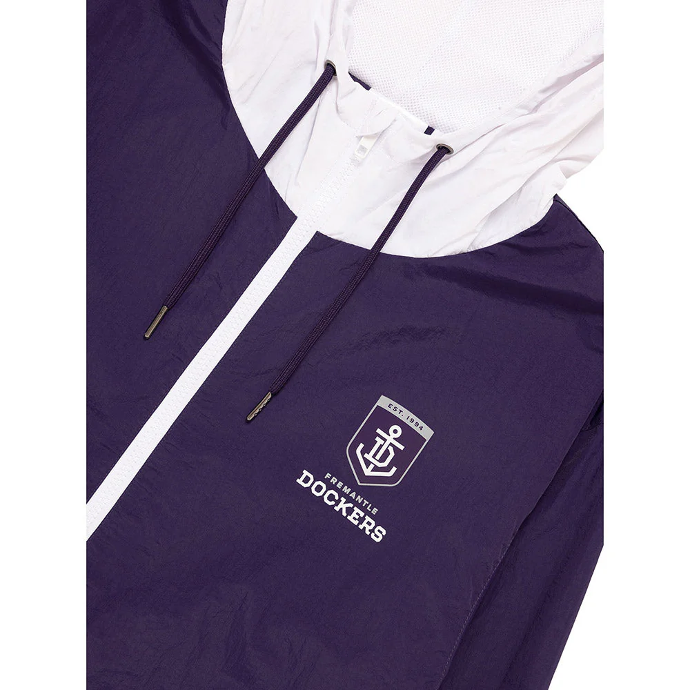 Fremantle Dockers Team Crest Full Zip Nylon Windbreaker - Image 7