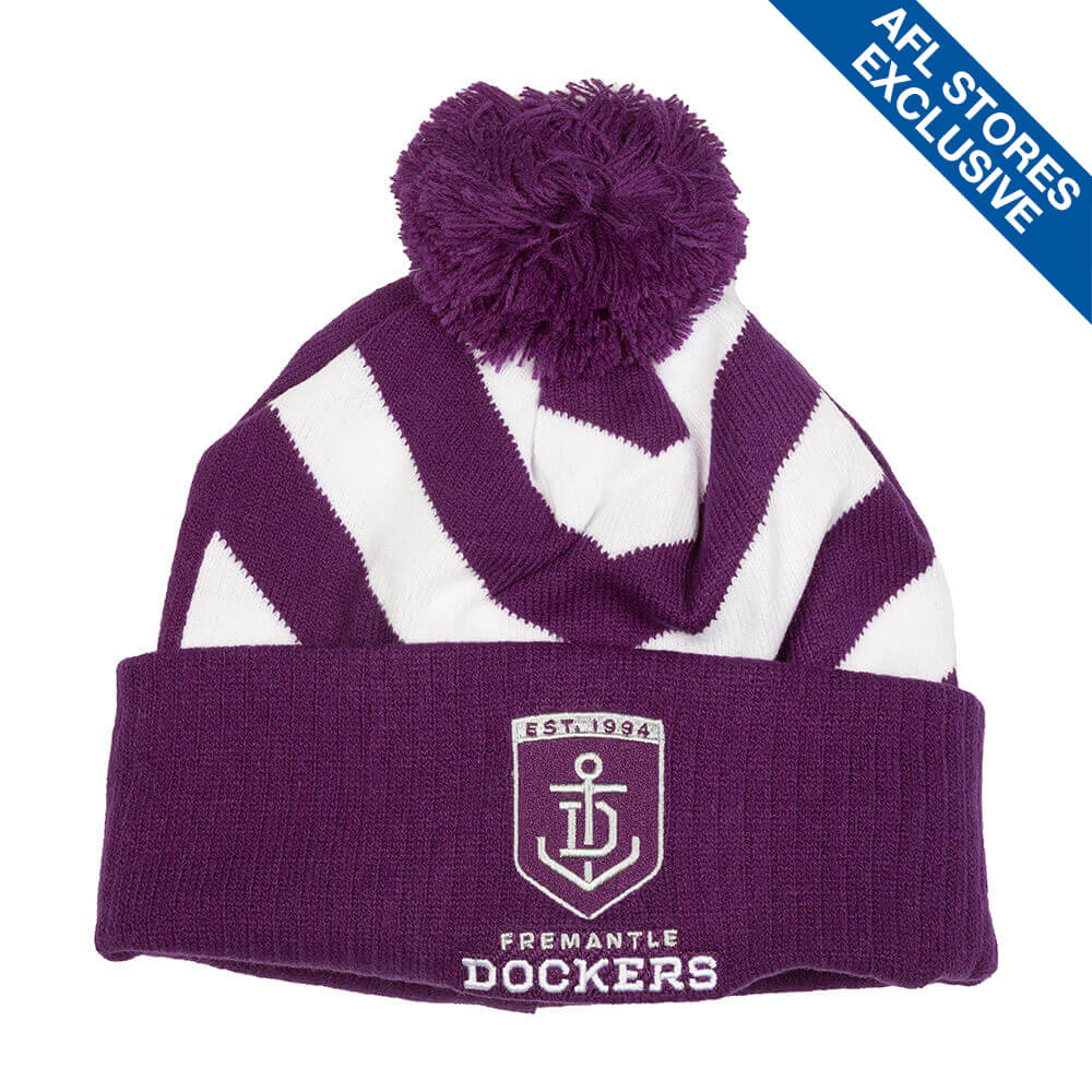 Fremantle Dockers Team Logo Youth Beanie