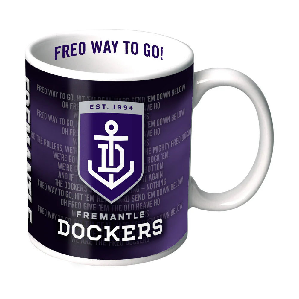 Fremantle Dockers Team Song Mug - Image 3