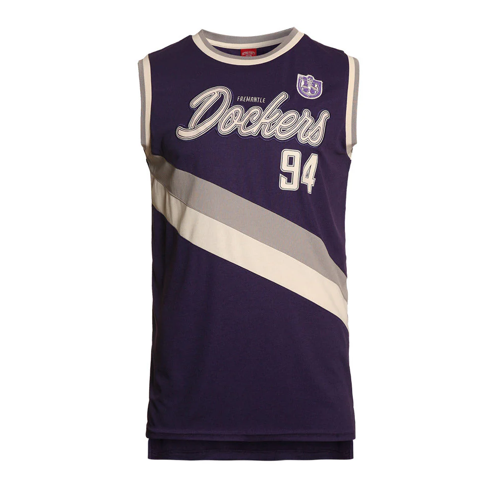Fremantle Dockers Throwback Singlet - Image 4