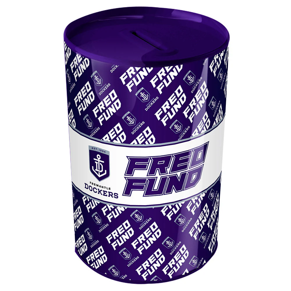 Fremantle Dockers Tin Money Box - Image 2