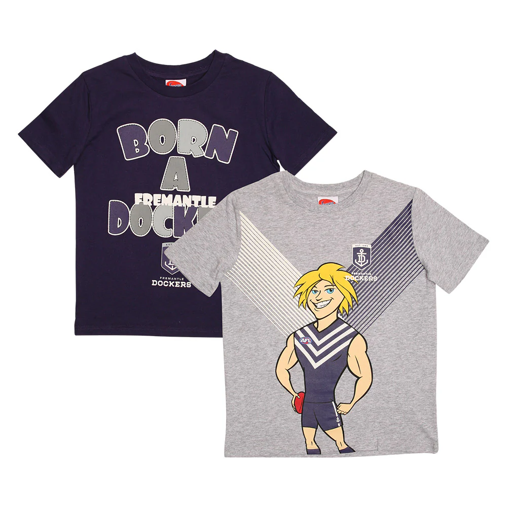 Fremantle Dockers Toddler 2 Tee Pack