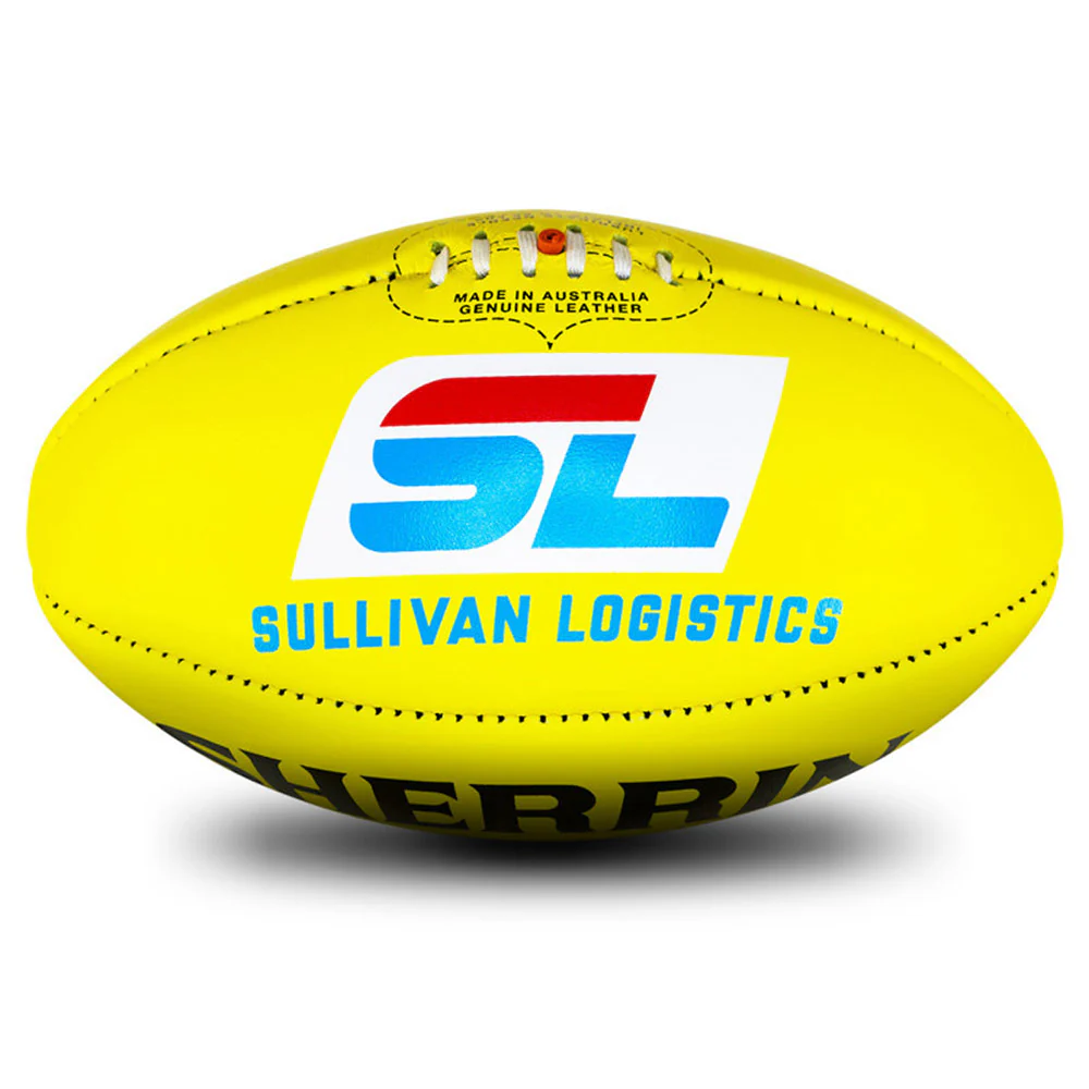 Fremantle Dockers Yellow Official Game Ball - Image 3
