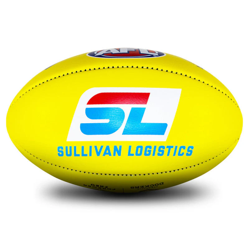 Fremantle Dockers Yellow Official Game Ball - Image 6