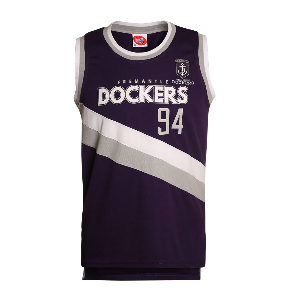 Fremantle Dockers Youth Throwback Singlet