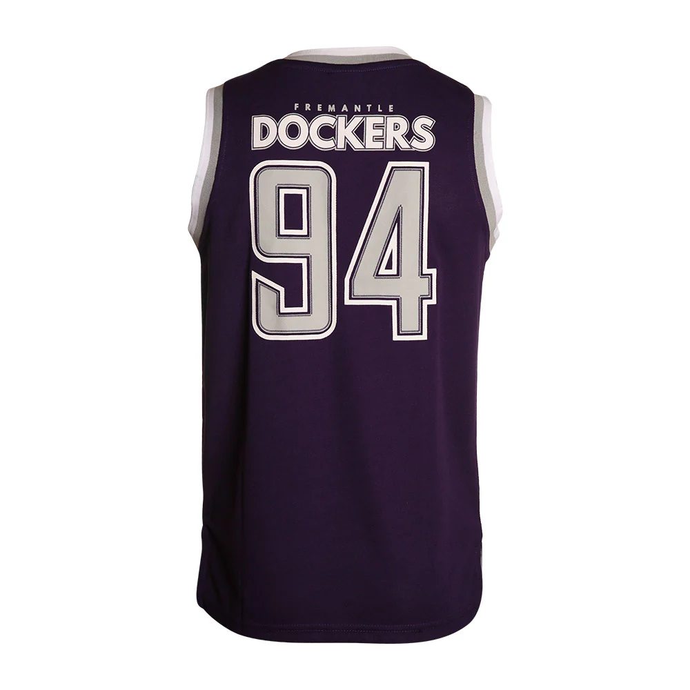 Fremantle Dockers Youth Throwback Singlet - Image 2