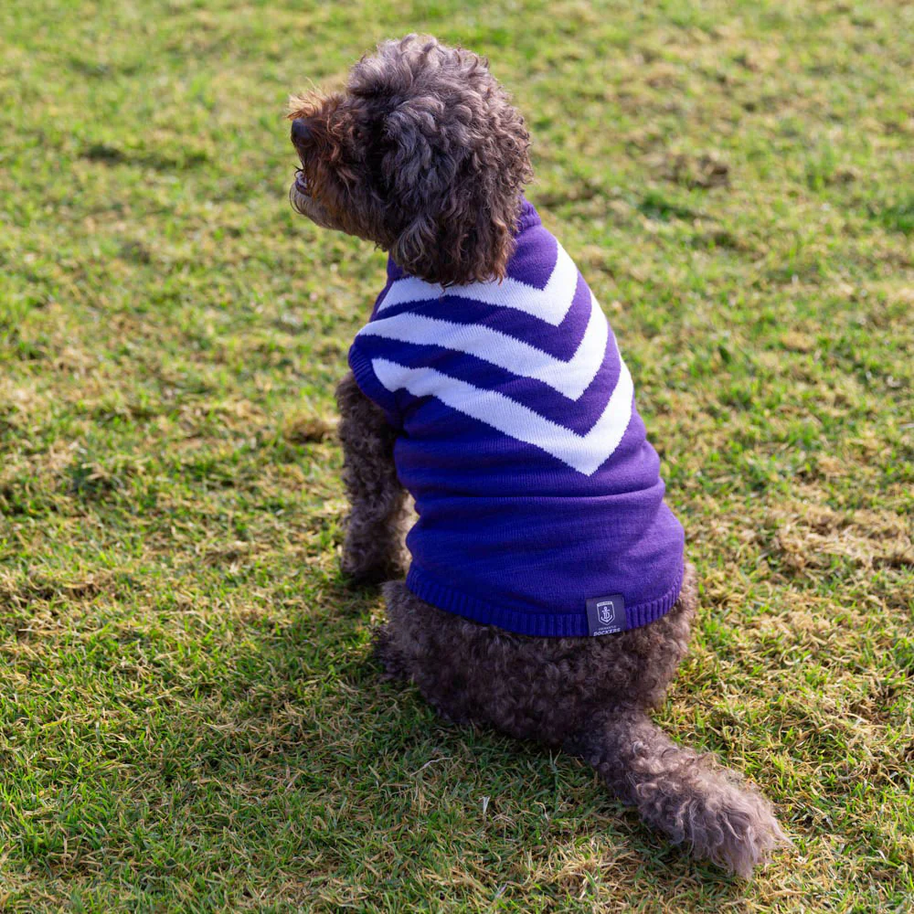 Fremantle Dockers Dog Jumper - Medium