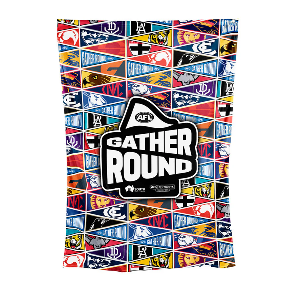 2025 Gather Round Wall Flag
