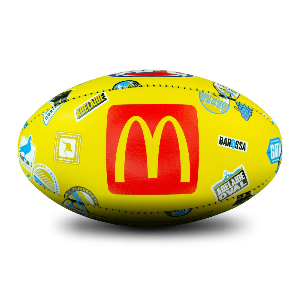 Gather Round 2026 Leather Ball Size 5 Yellow Ball - Image 2