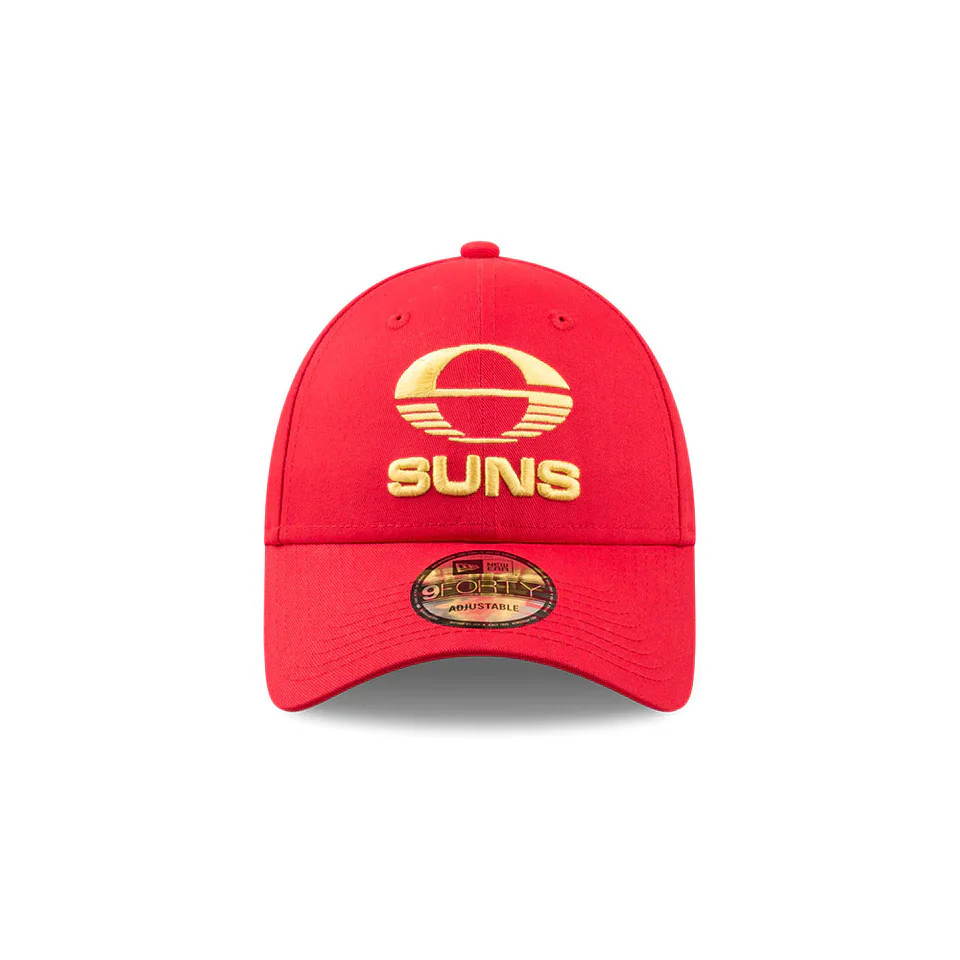 Gold Coast Suns New Era 9forty Cloth Strap Cap - Image 2