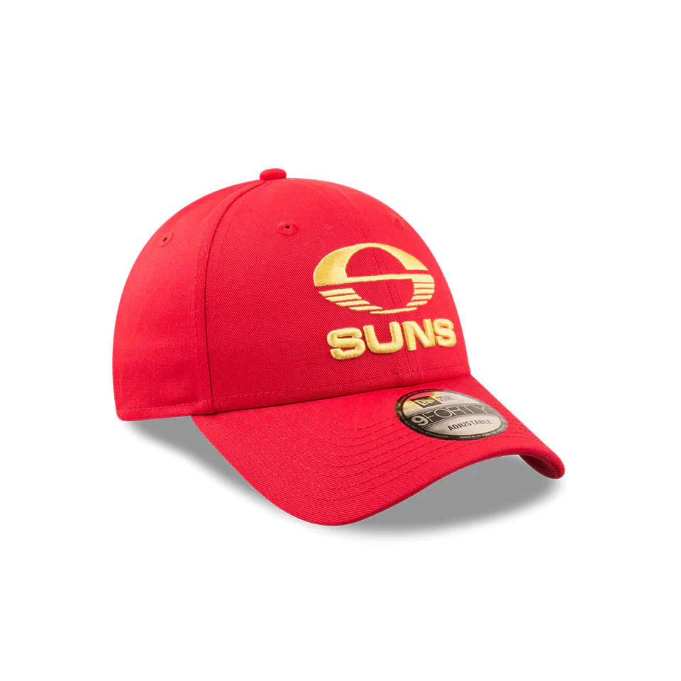 Gold Coast Suns New Era 9forty Cloth Strap Cap - Image 3