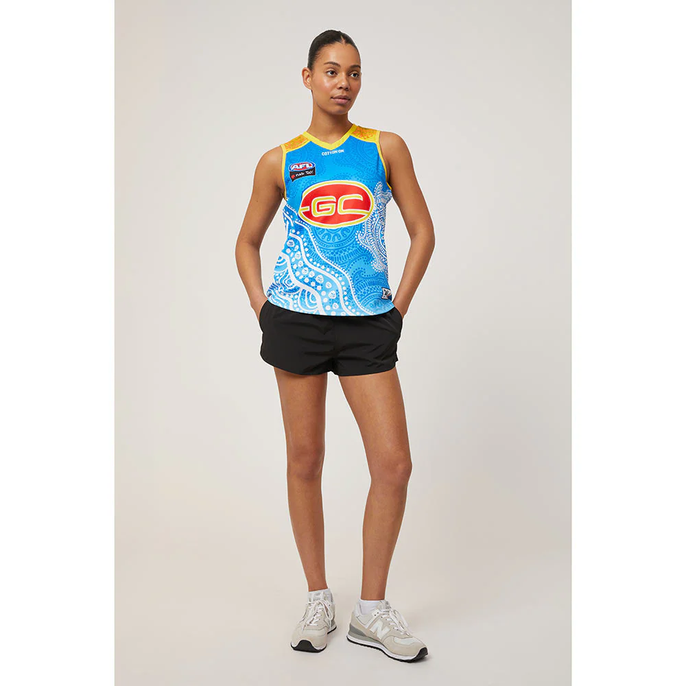 Gold Coast Suns AFLW Season 7 Womens Indigenous Guernsey - Image 6