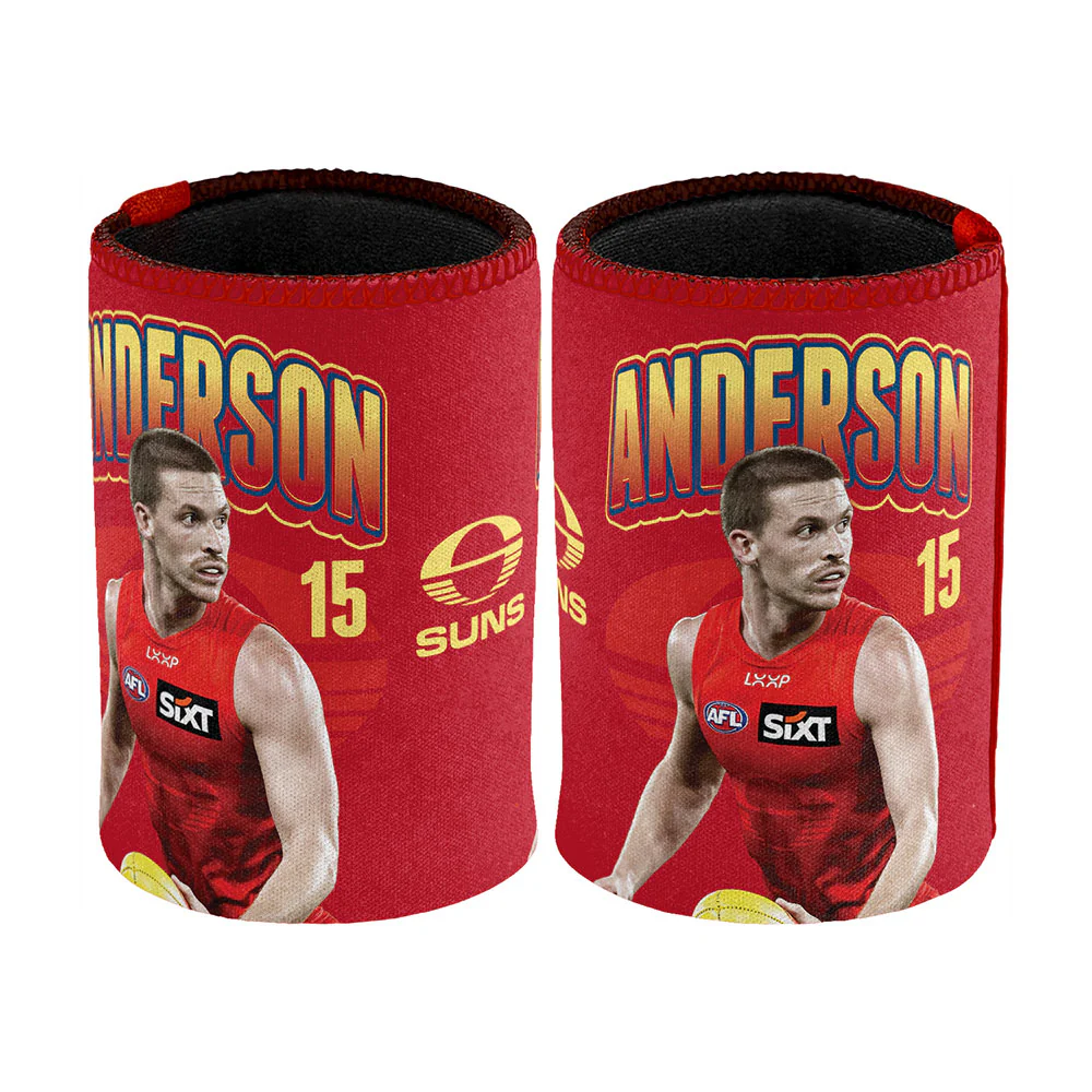 Gold Coast Suns Player Can Cooler Noah Anderson