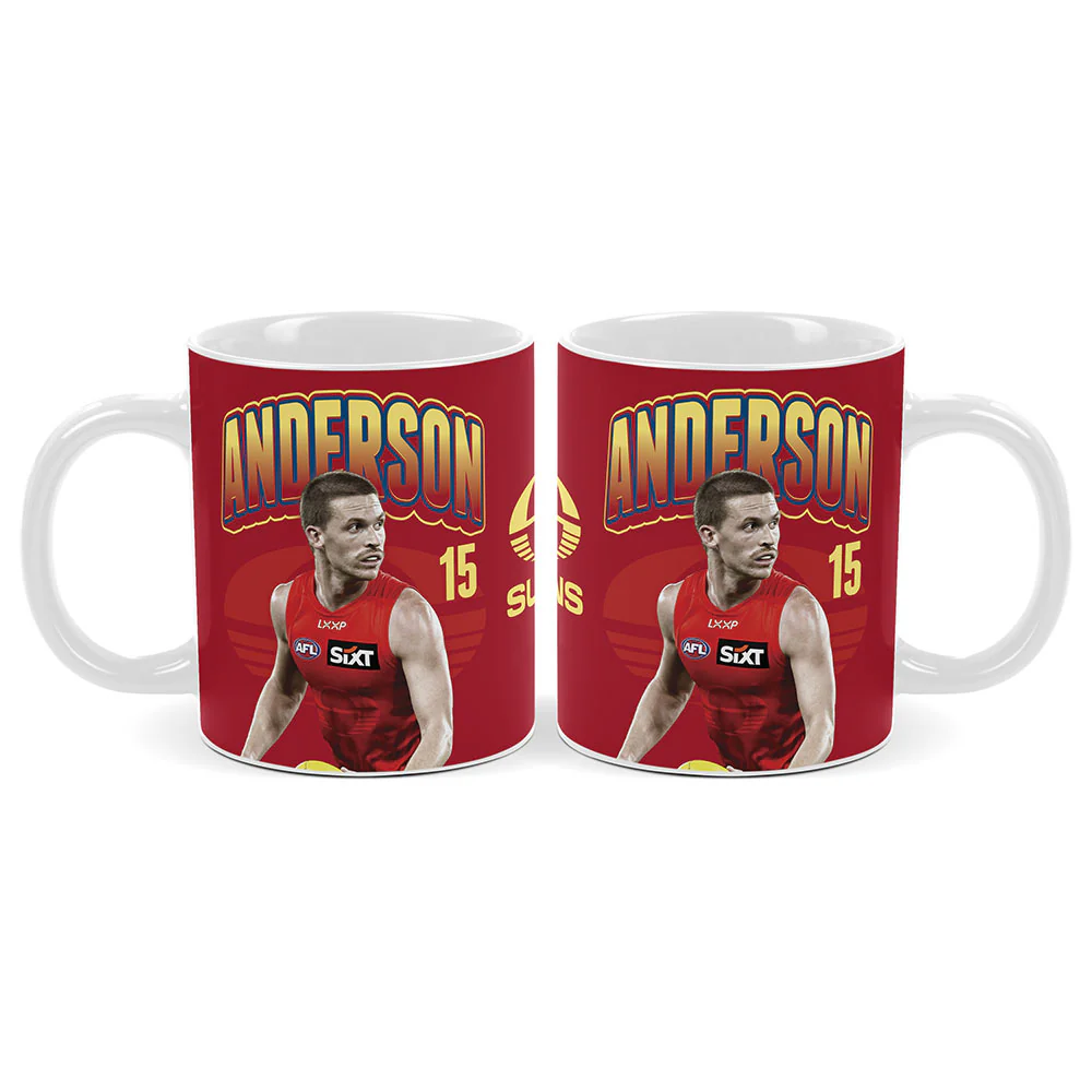 Gold Coast Suns Player Mug - Noah Anderson