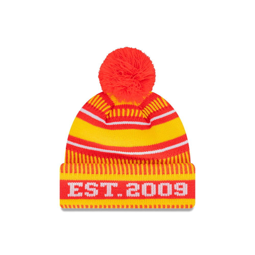 Gold Coast Suns New Era Est. Date Beanie - Image 2