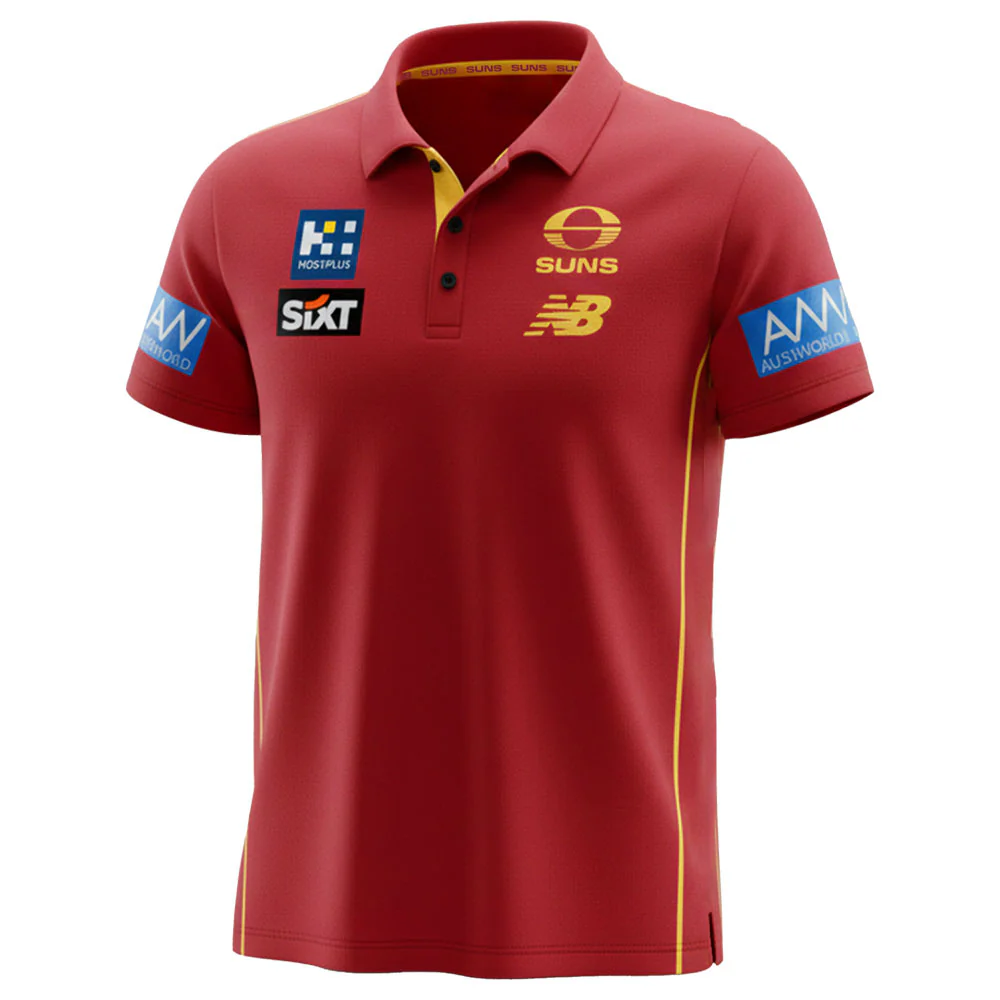 Gold Coast Suns 2026 Media Polo Adult