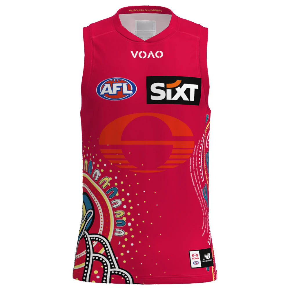 Gold Coast Suns 2026 Indigenous Guernsey Adult