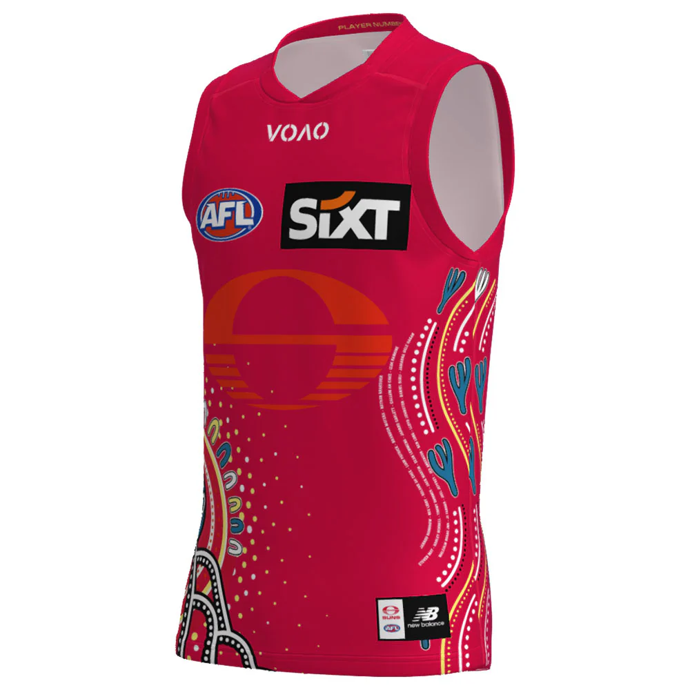 Gold Coast Suns 2026 Indigenous Guernsey Adult - Image 2