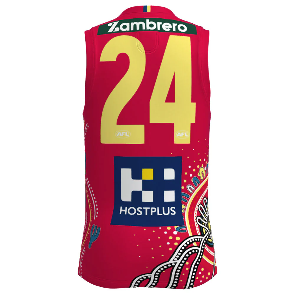 Gold Coast Suns 2026 Indigenous Guernsey Adult - Image 3