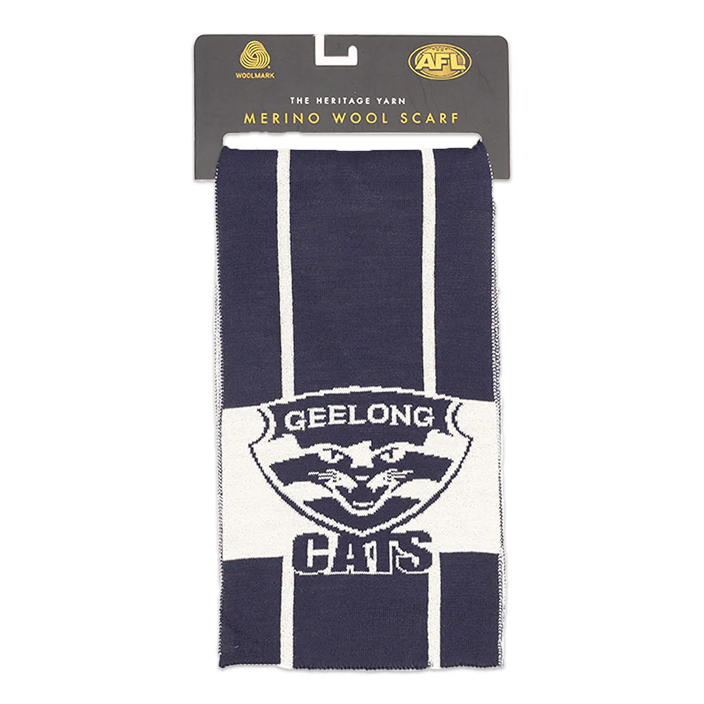 Geelong Cats 2024 Merino Wool Scarf - Image 2