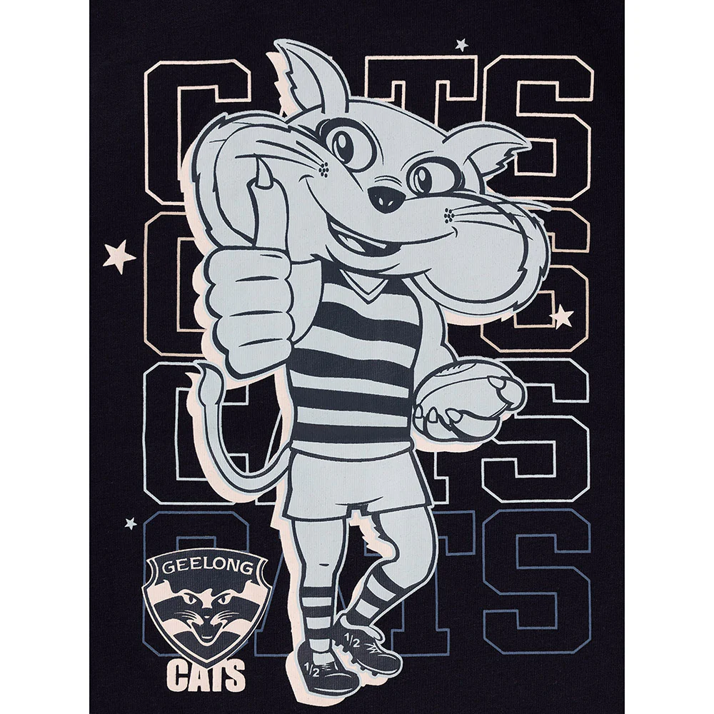 Geelong Cats 2024 Kids Graphic Tee - Image 3