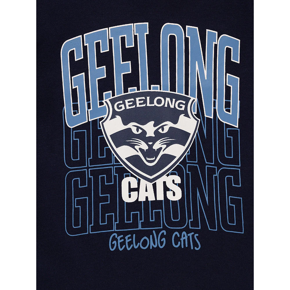 Geelong Cats Kids Core Logo Tee - Image 3