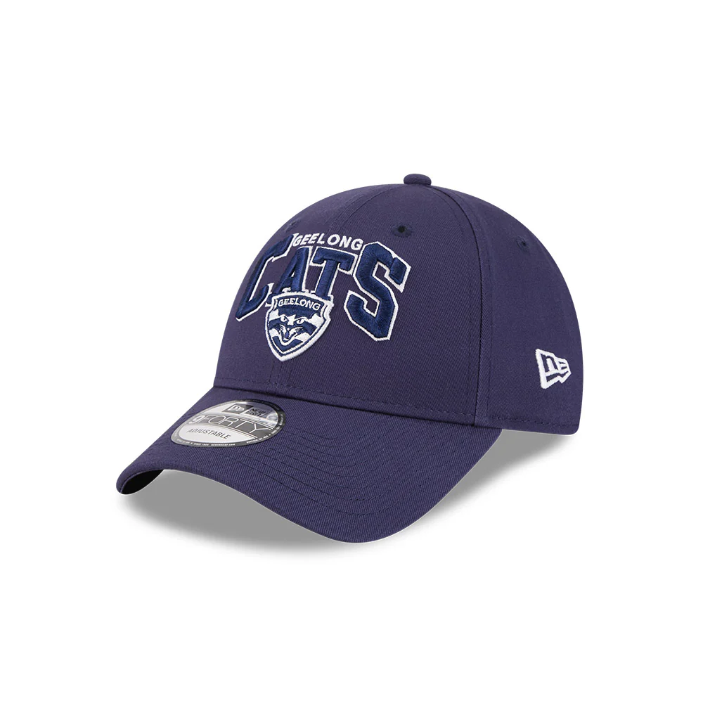 Geelong Cats 9forty Cs Logo Arch Cap