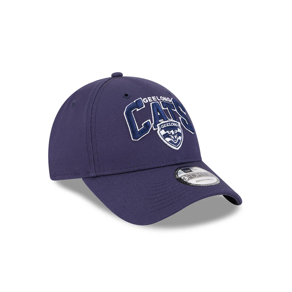 Geelong Cats 9forty Cs Logo Arch Cap - Image 2
