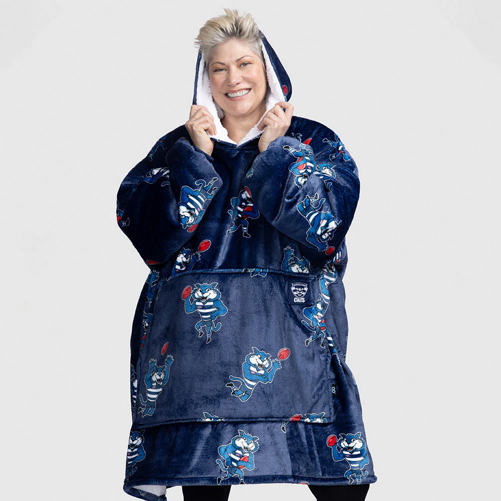 Geelong Cats 2024 Adults Original Oodie - Image 3