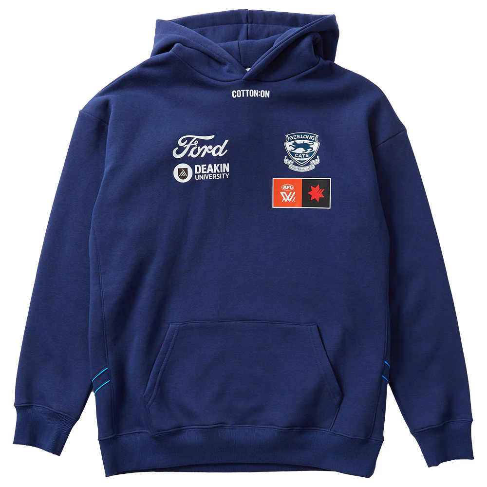 Geelong AFLW S10 Fleece Hoodie