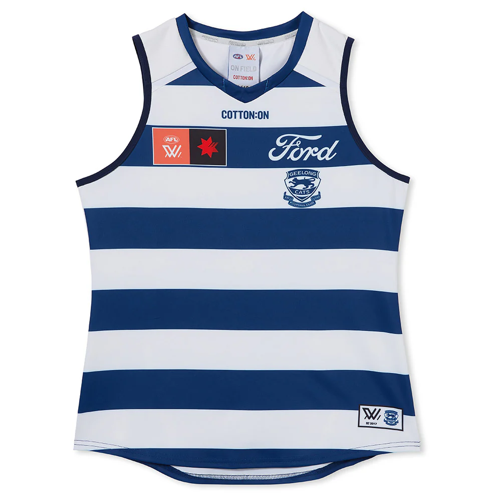 Geelong Cats Season 8 AFLW Authentic Home Guernsey