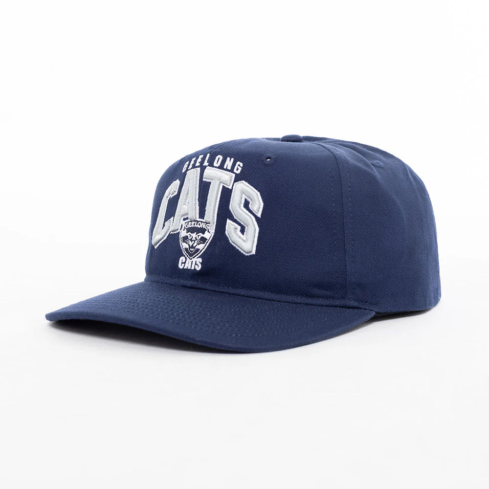 Geelong Cats Arch Wordmark Cap - Image 4