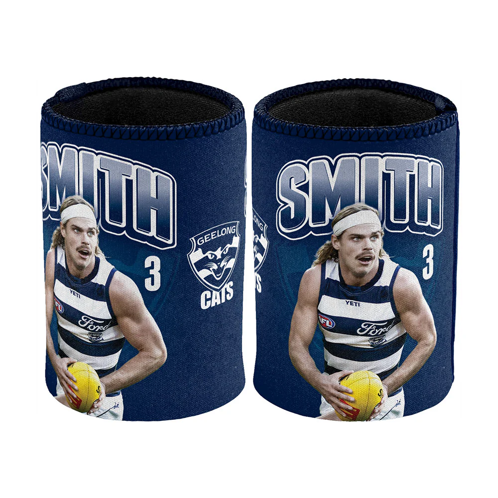 Geelong Player Can Cooler Bailey Smith