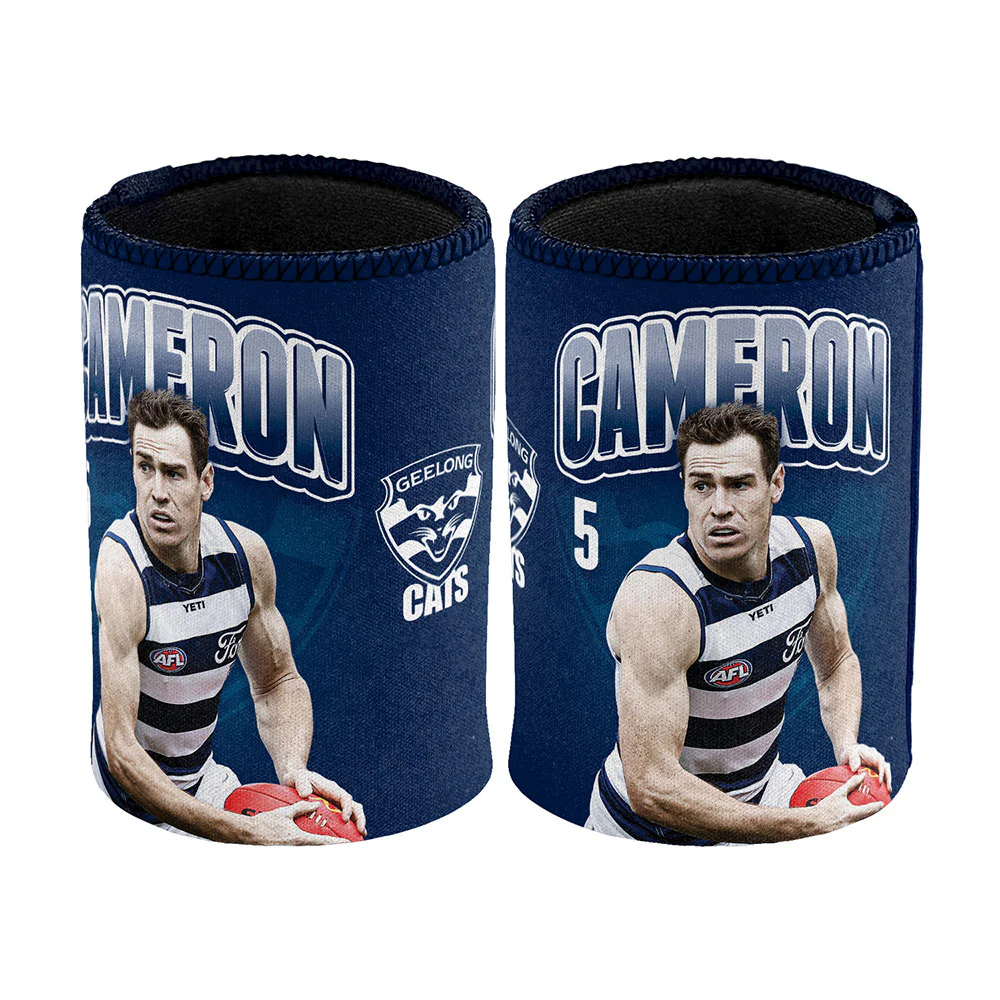 Geelong Player Can Cooler Jeremy Cameron
